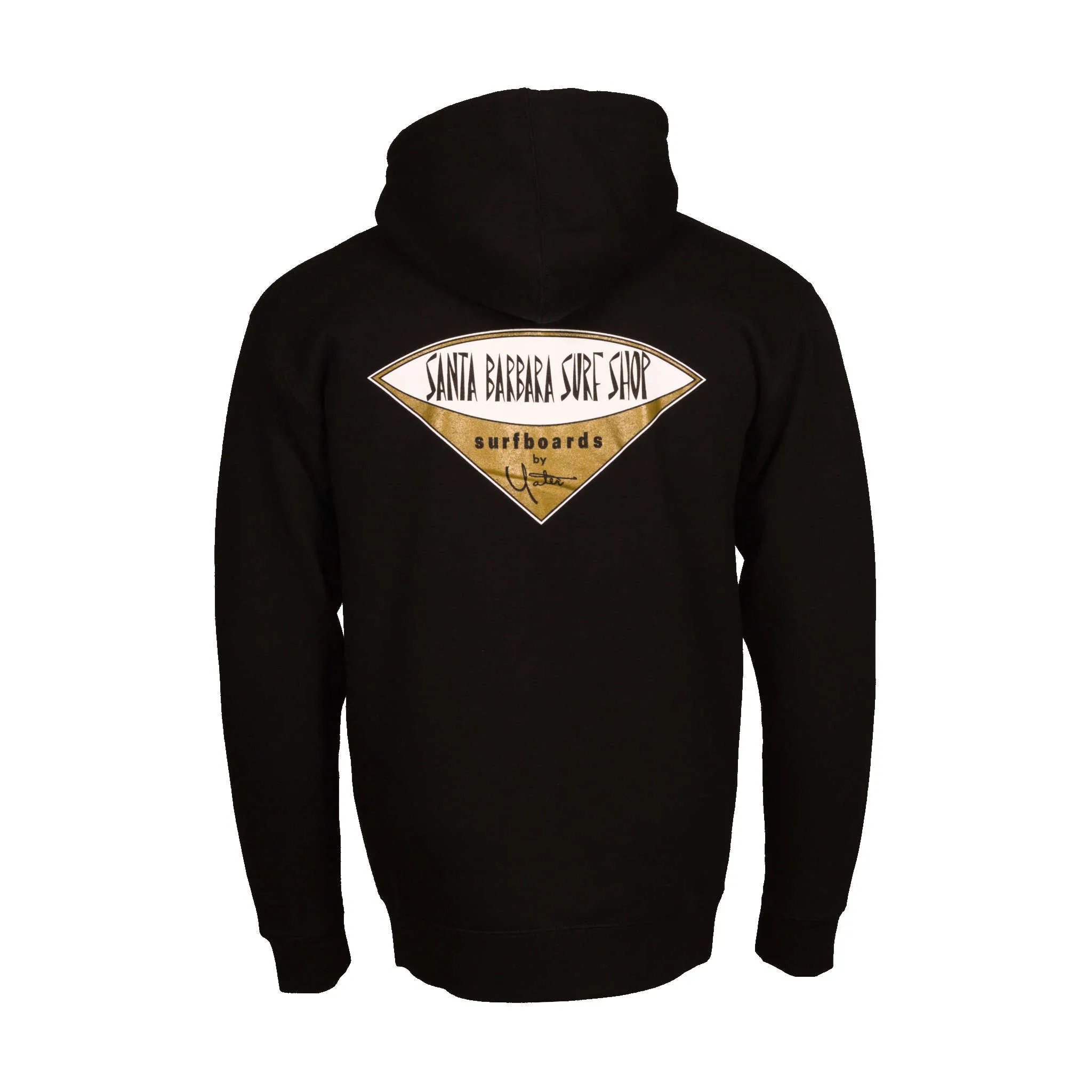 Santa Barbara Surf Shop Zip-Up Hoodie