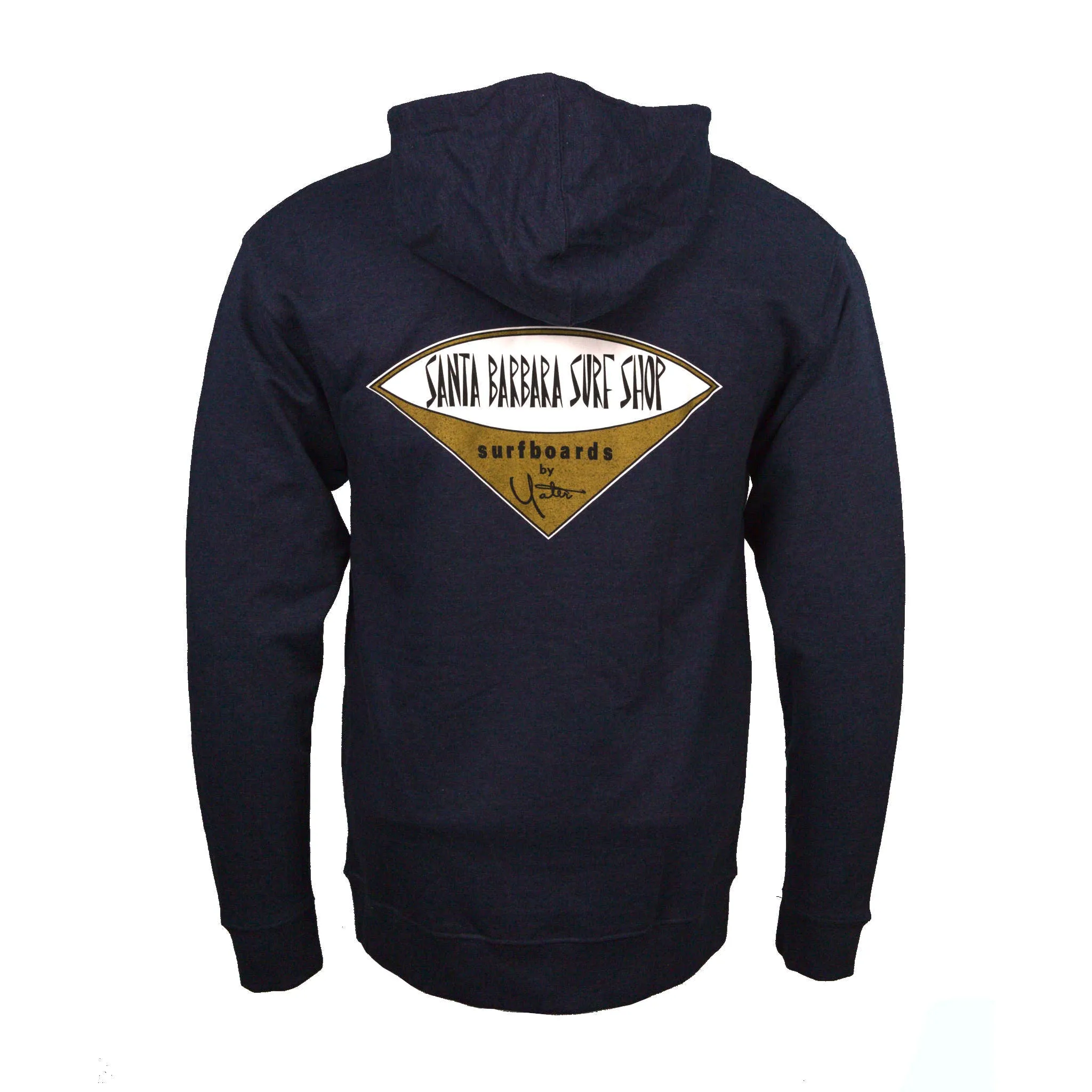 Santa Barbara Surf Shop Zip-Up Hoodie