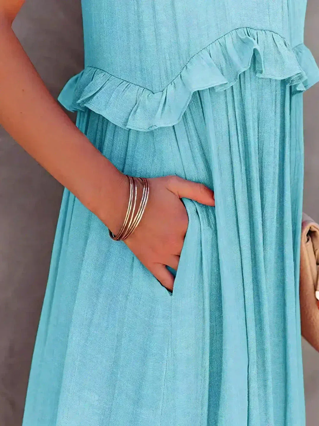 Sarah | Maxy Ruffle Halter Dress (Almost sold out)