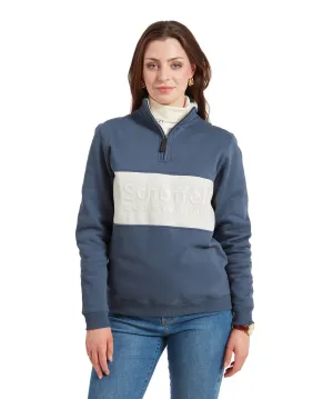 Schoffel St Agnes 1/4 zip sweatshirt - Navy