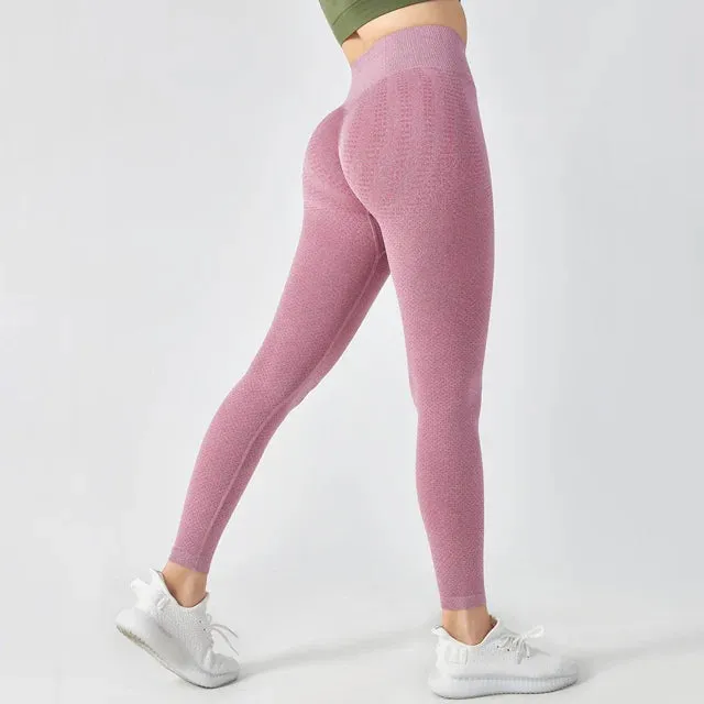 Scrunch Butt Seamless Leggings for Women - Workout Yoga Pants