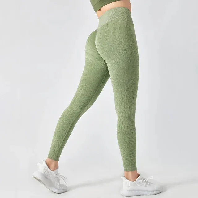 Scrunch Butt Seamless Leggings for Women - Workout Yoga Pants