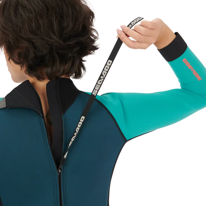 Sea-Doo Women's 2mm Shorty Wetsuit Long Sleeves