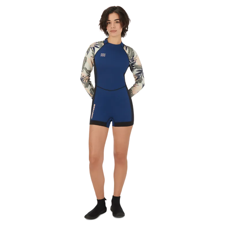 Sea-Doo Women's 2mm Shorty Wetsuit Long Sleeves