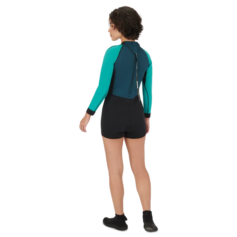 Sea-Doo Women's 2mm Shorty Wetsuit Long Sleeves