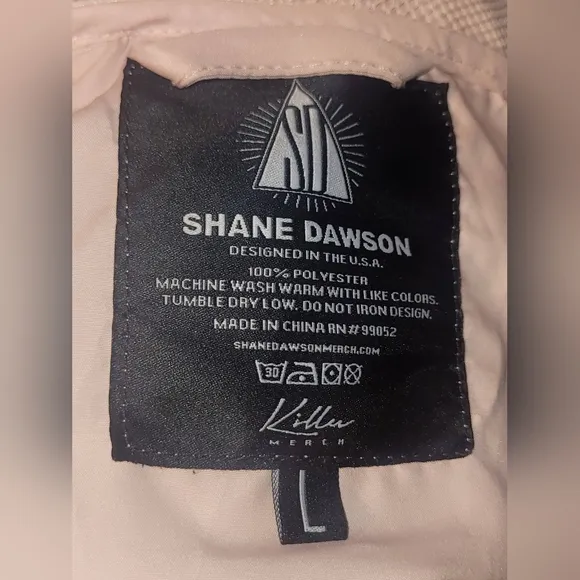 Shane Dawson Killer Drama Windbreaker Light Pink