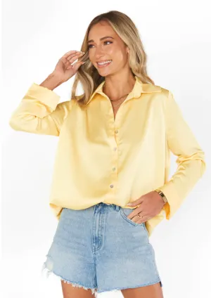 Show Me Your Mumu | Smith Button Down {Butter Yellow}