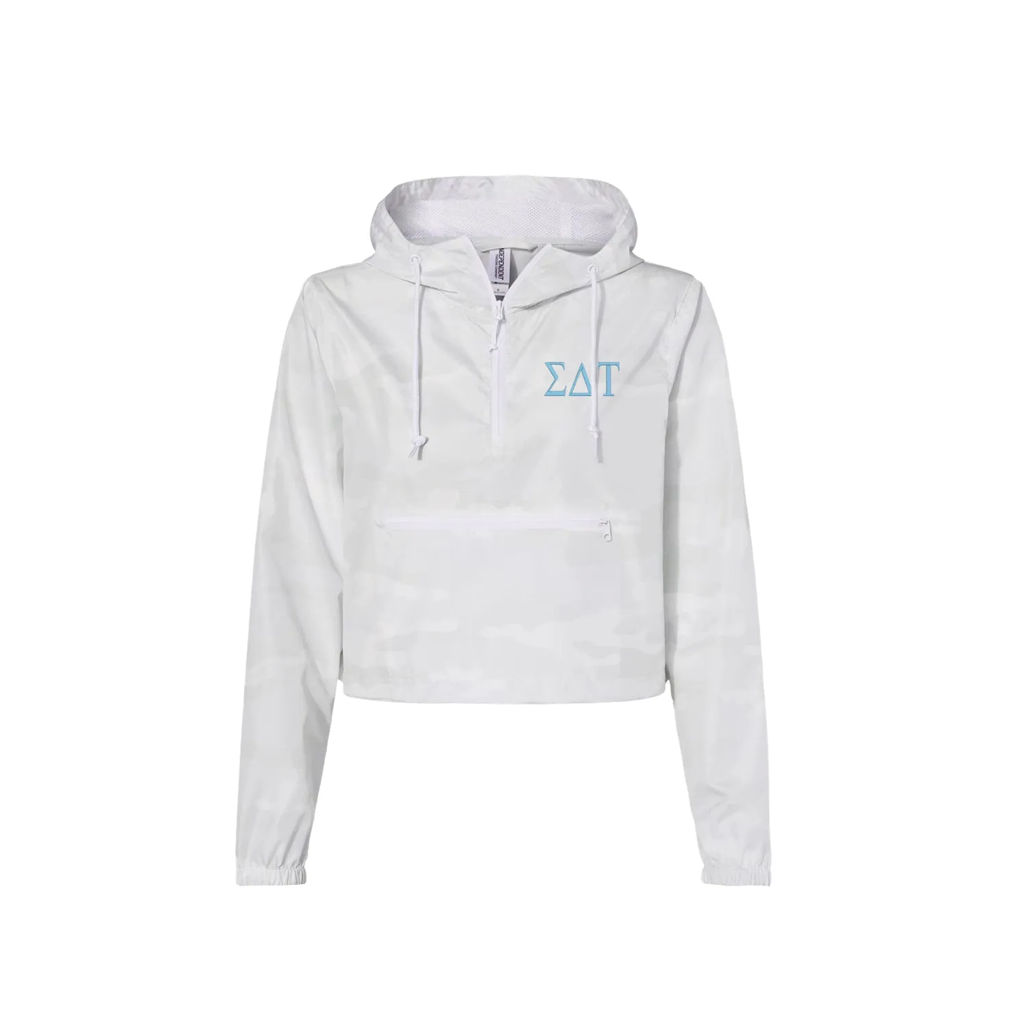 Sigma Delta Tau Crop Windbreaker