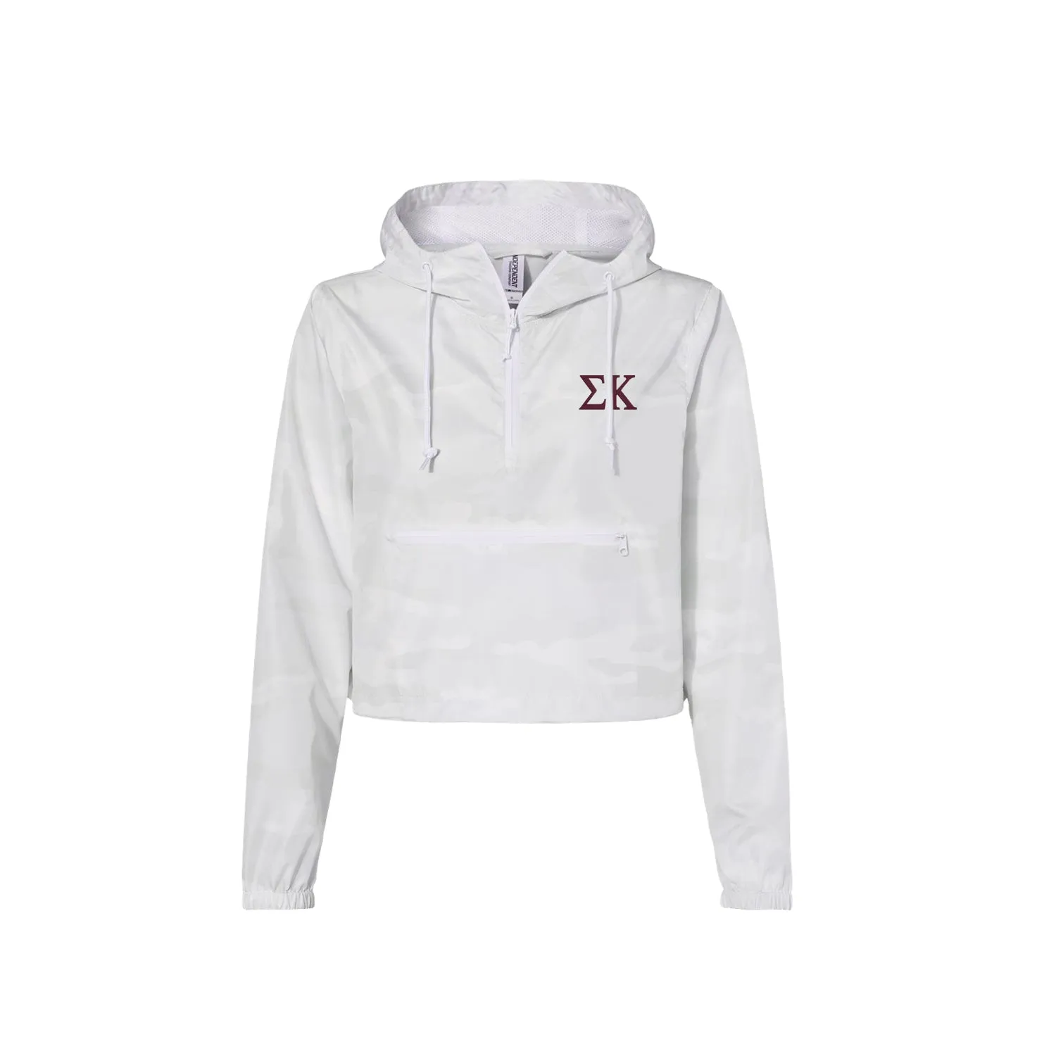 Sigma Kappa Crop Windbreaker