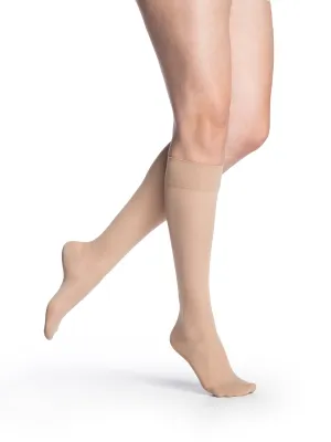 Sigvaris Medium Sheer (Formerly 750 Midsheer) Women's Knee High  20-30mmHg-Closed Toe
