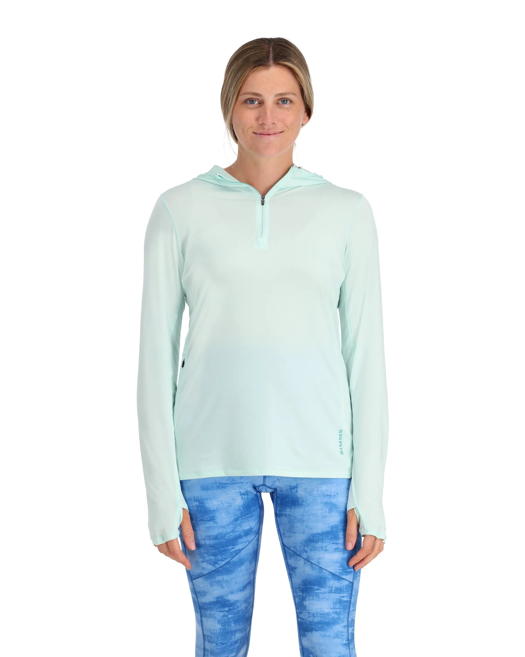 Simms W's Solarflex 1/4 Zip Hoody