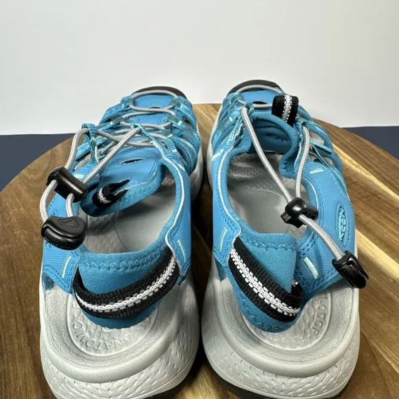 Size 11 - Keen Astoria West Sandals Women's Blue Closed Toe Slip Resistant EUC
