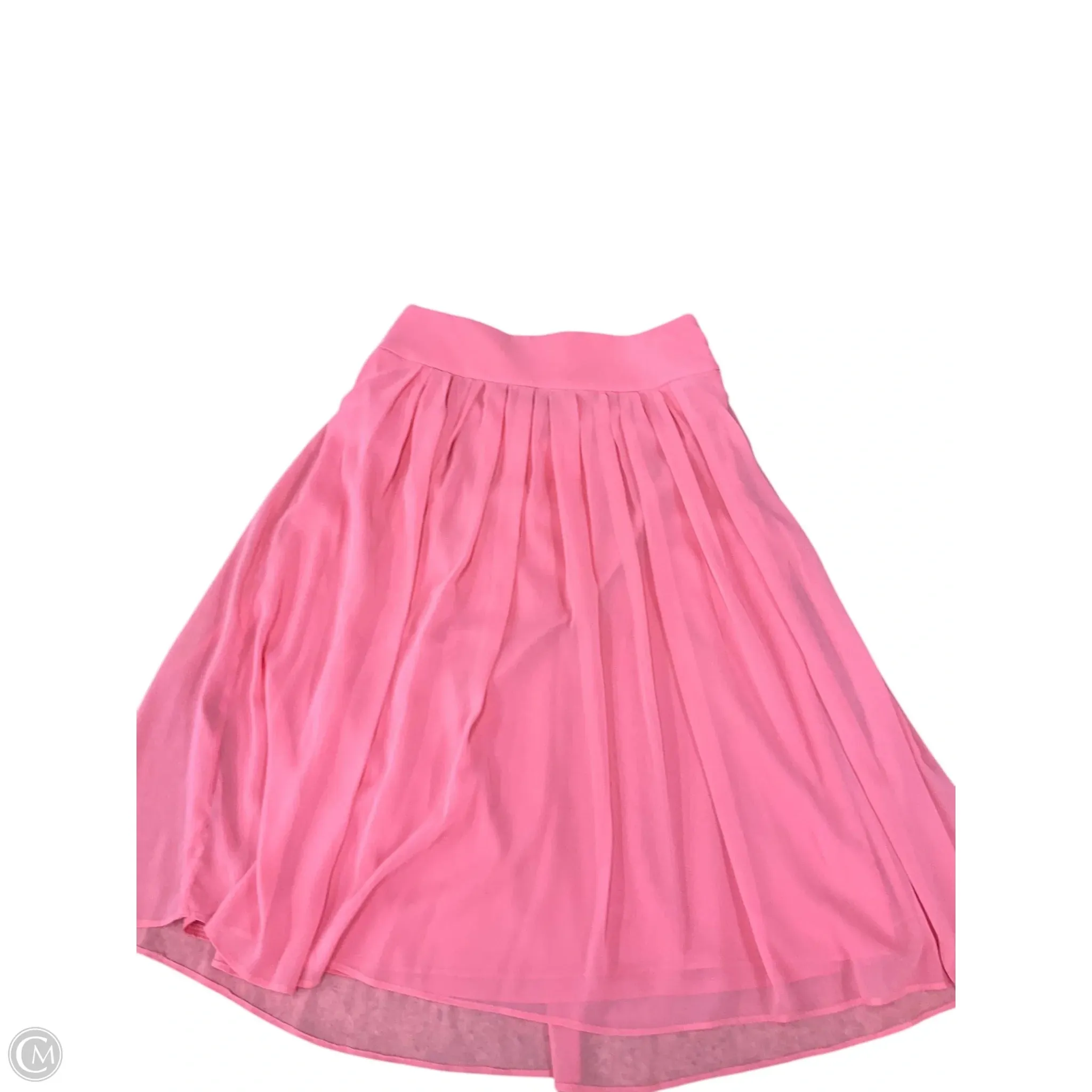 Skirt Midi By White House Black Market In Peach, Size: 2