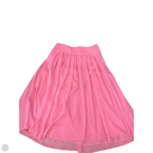 Skirt Midi By White House Black Market In Peach, Size: 2