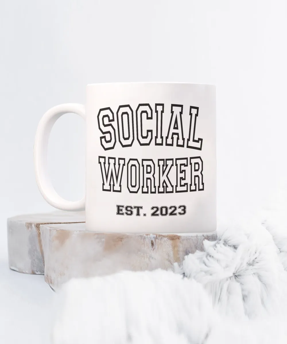 Social Worker Gift, Social Work, Social Worker Mug, School Social Worker, Social Work Gift, Graduation