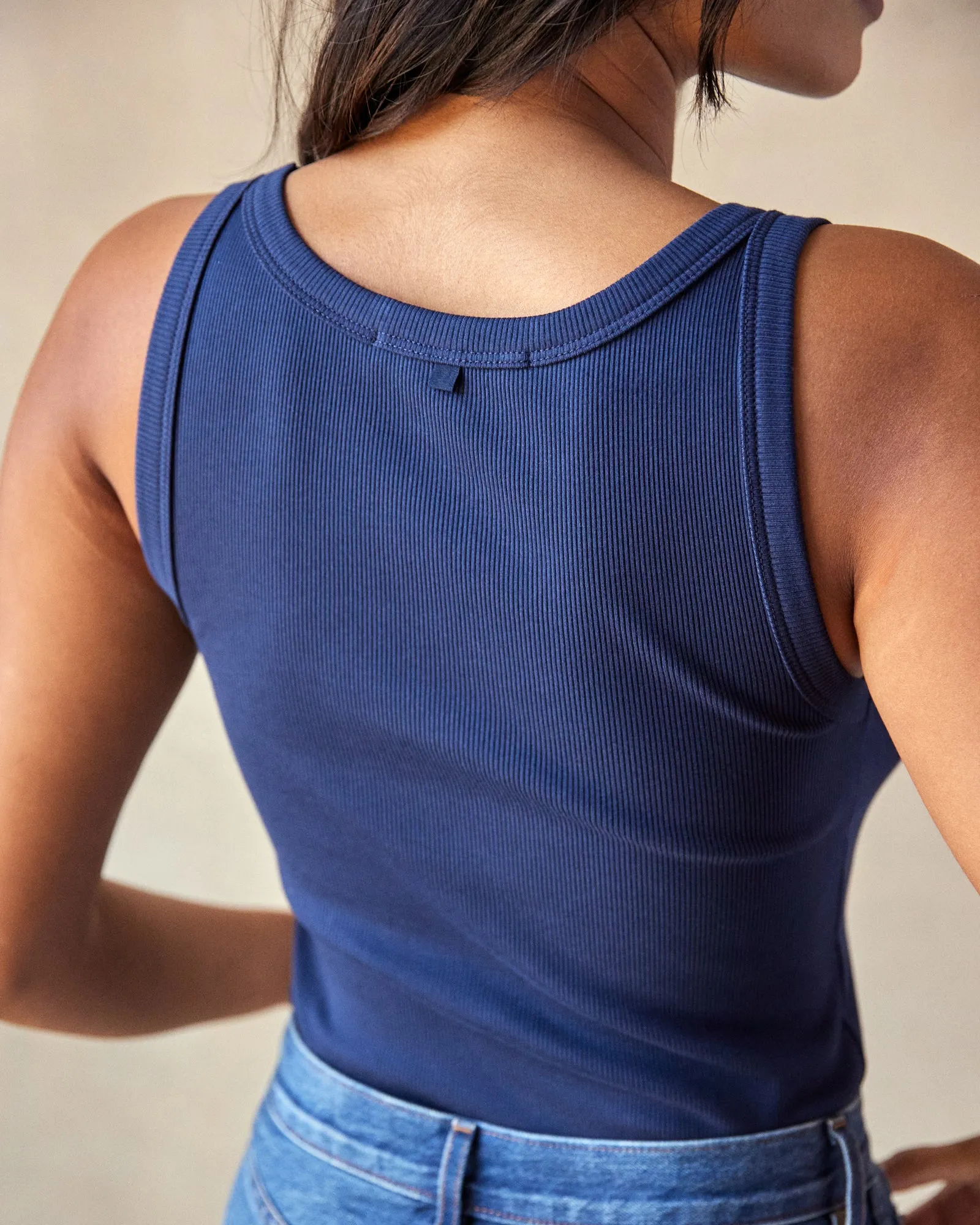 Sojourn Ribbed Tank - FINAL SALE