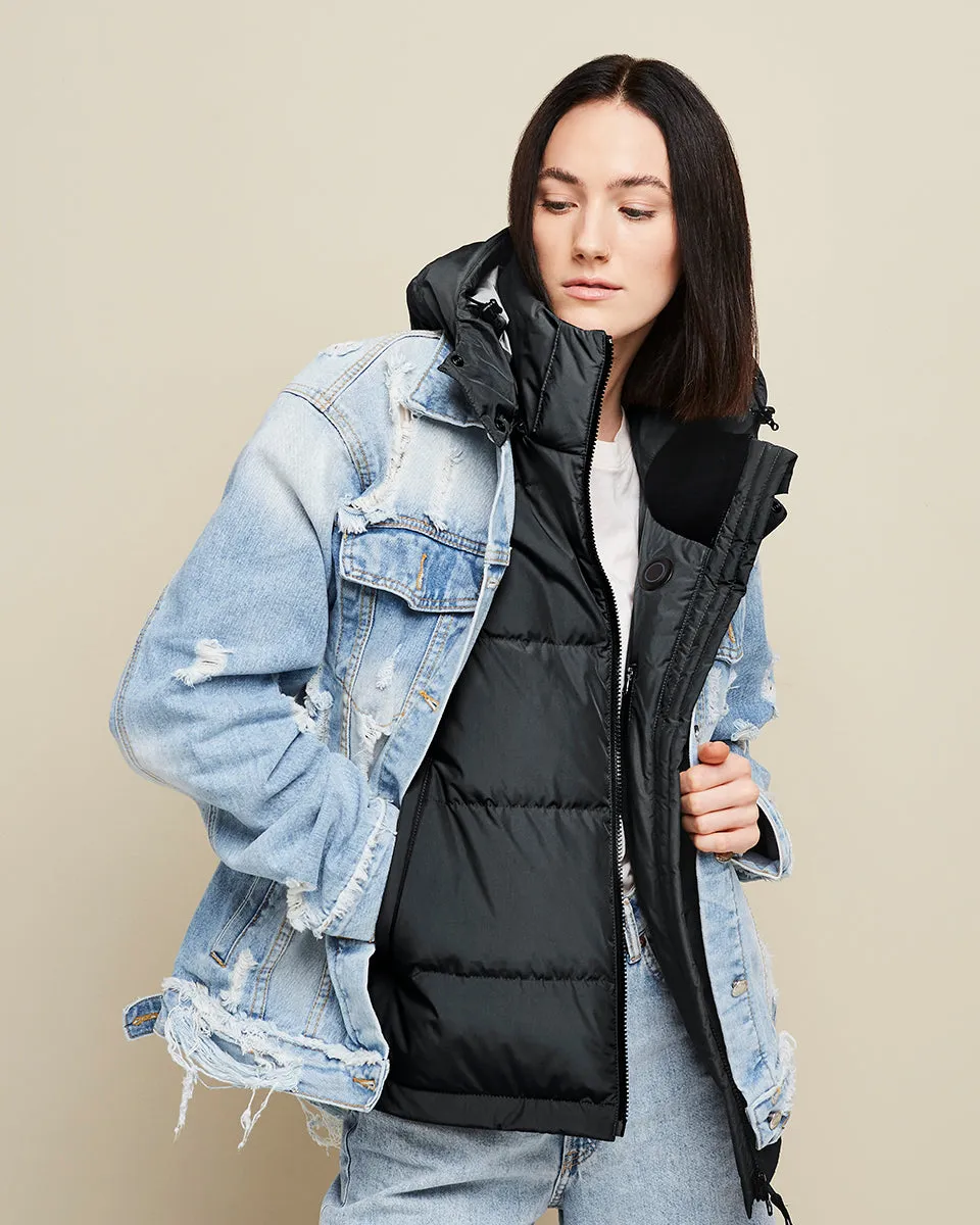 Sol Women’s Heated Vest Black
