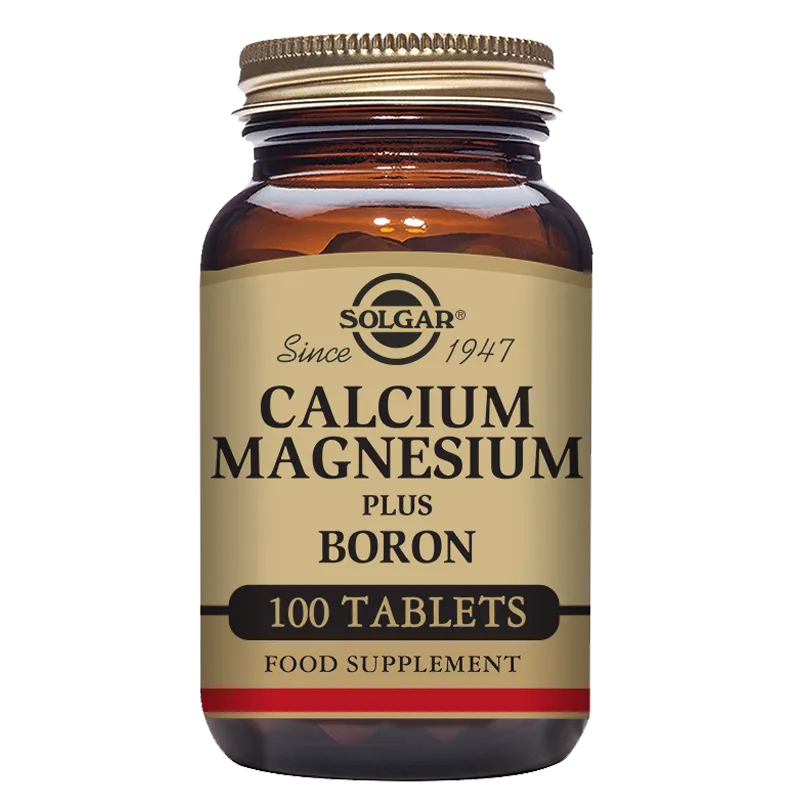 Solgar Calcium Magnesium Plus Boron 100 Tablets