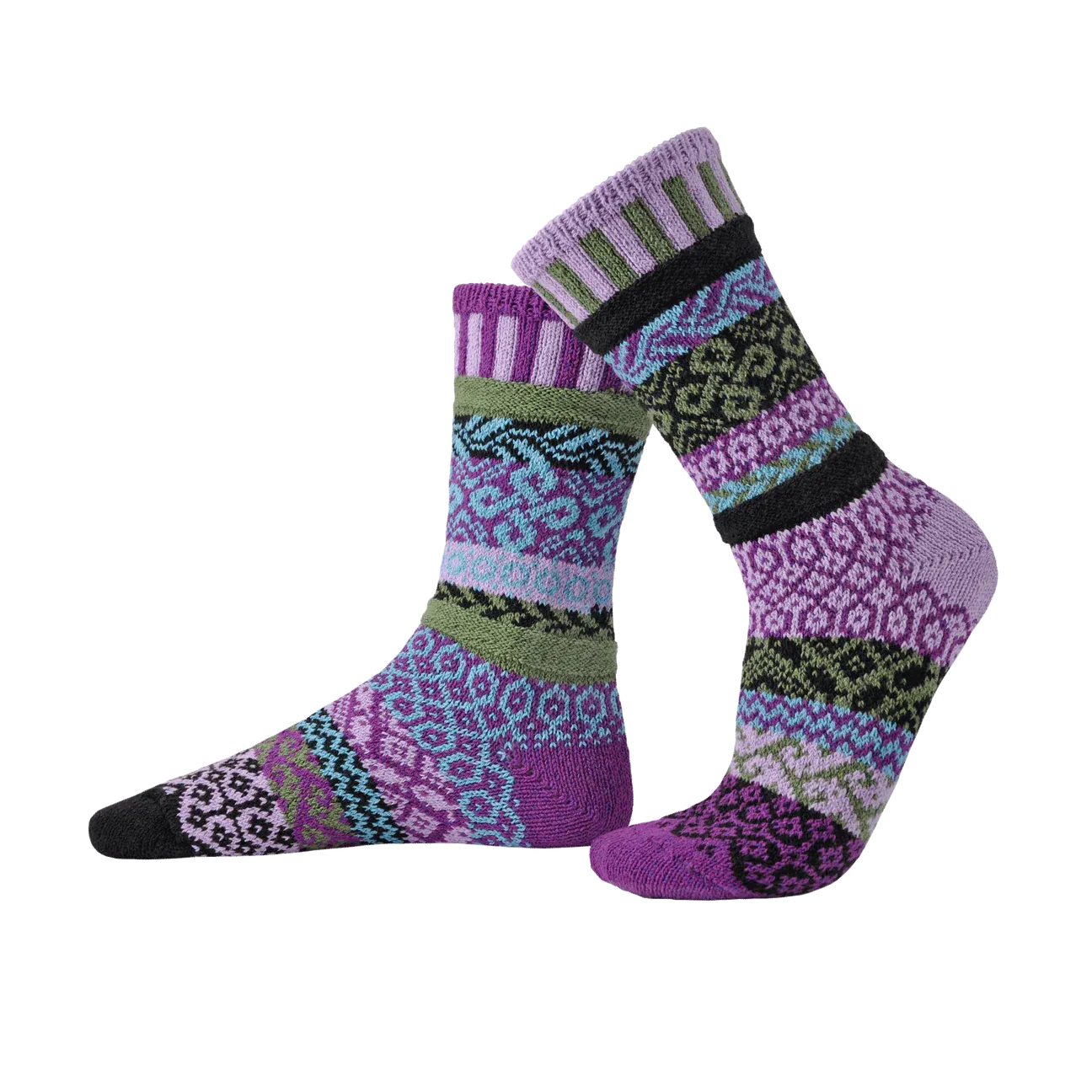 Solmate Mismatched Crew Socks