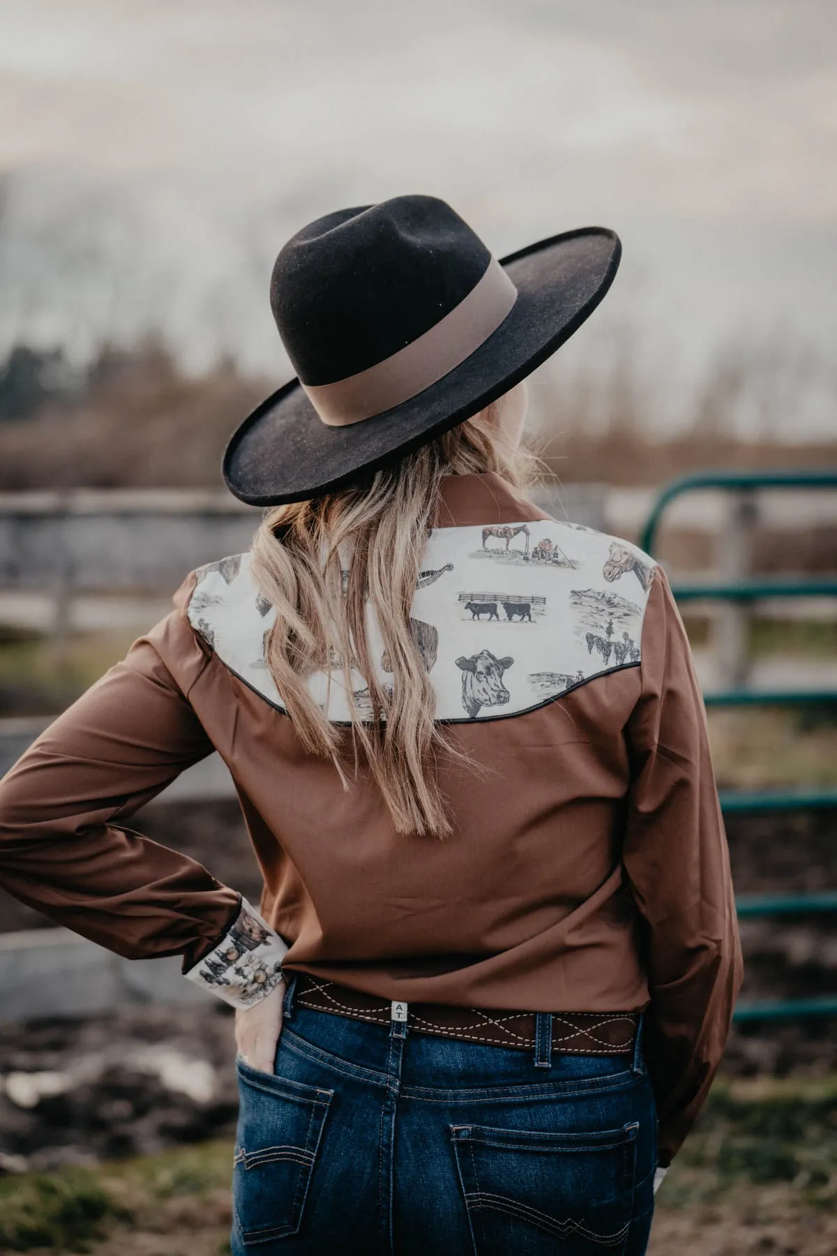 'Sorrel Creek' CC Exclusive Pearl Snap (XS - XXL)