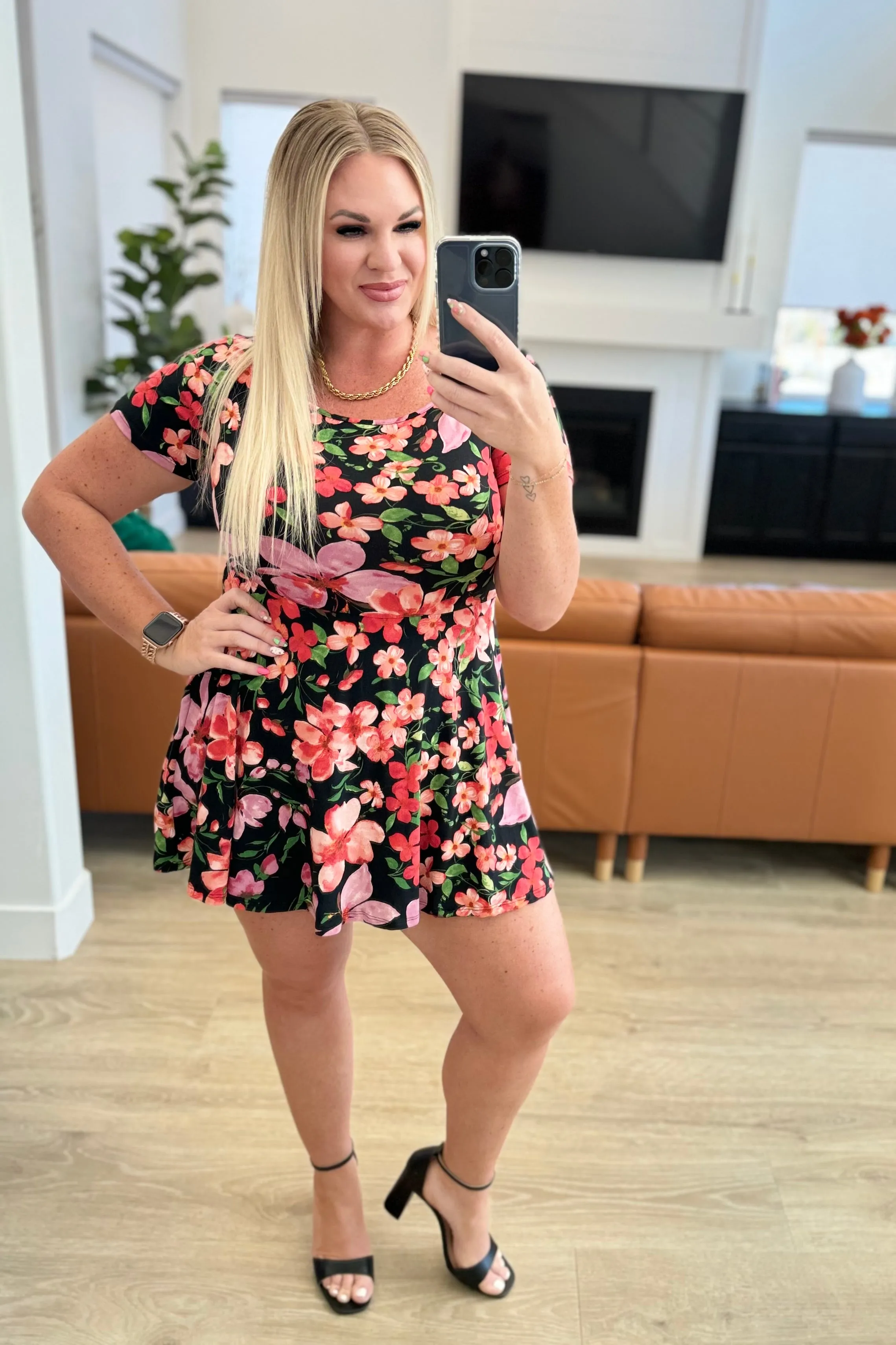 Southern Hospitality Floral Skort Dress
