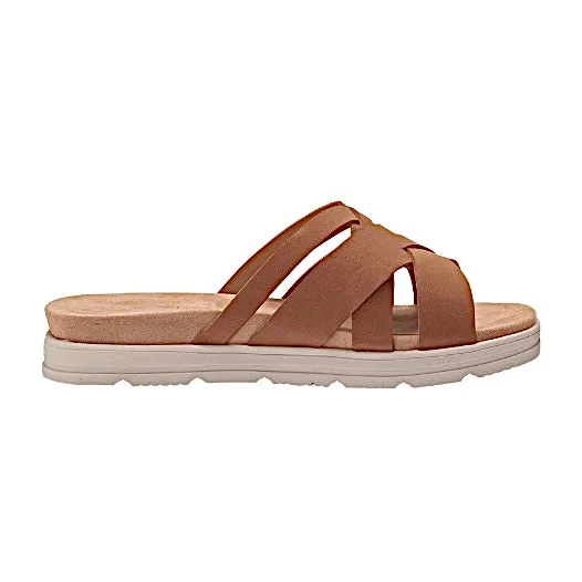 STAR Women's Strappy Flats Casual Sandals