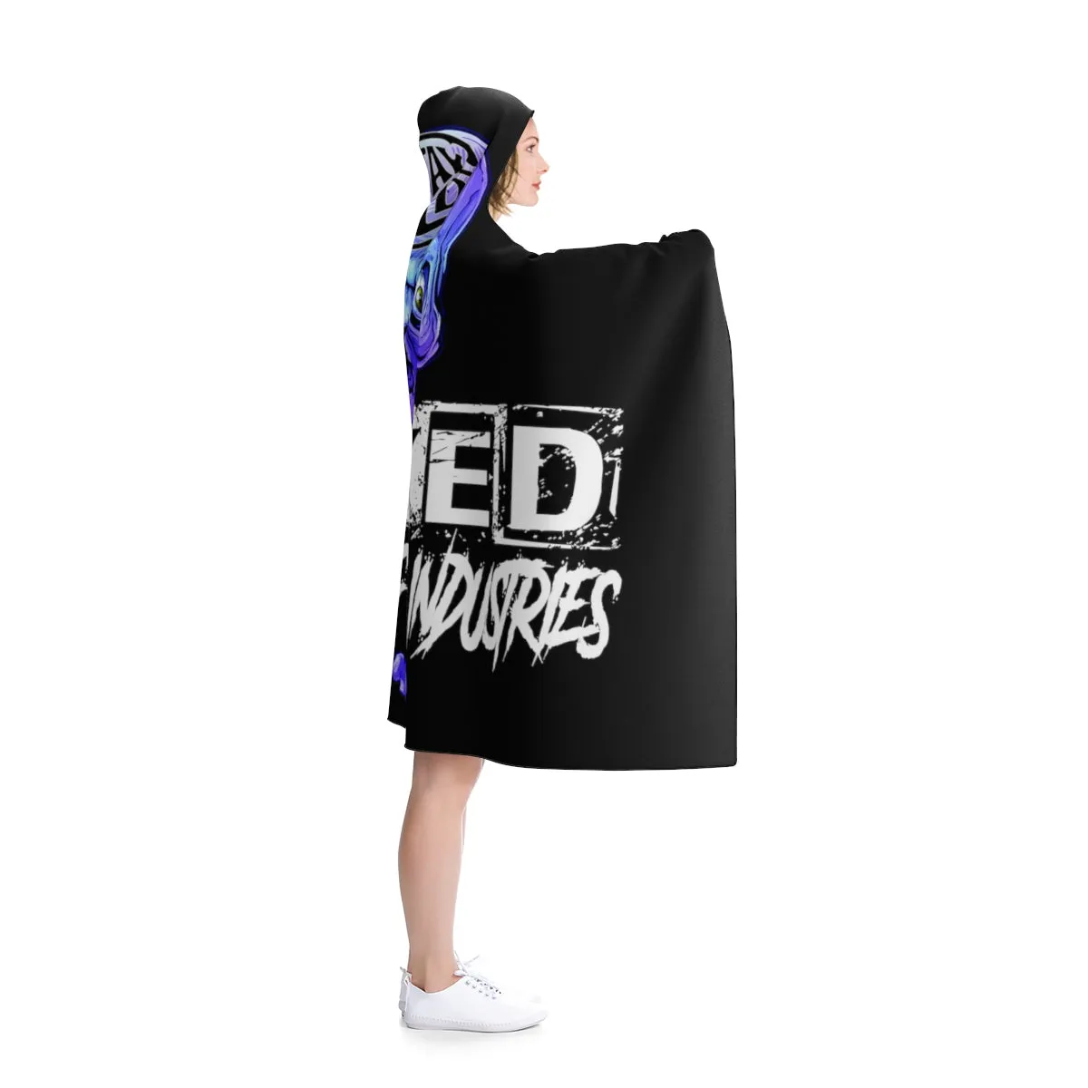 Stay Wild / Skully 1 /Hooded Blanket