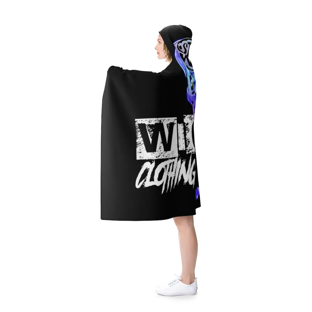 Stay Wild / Skully 1 /Hooded Blanket