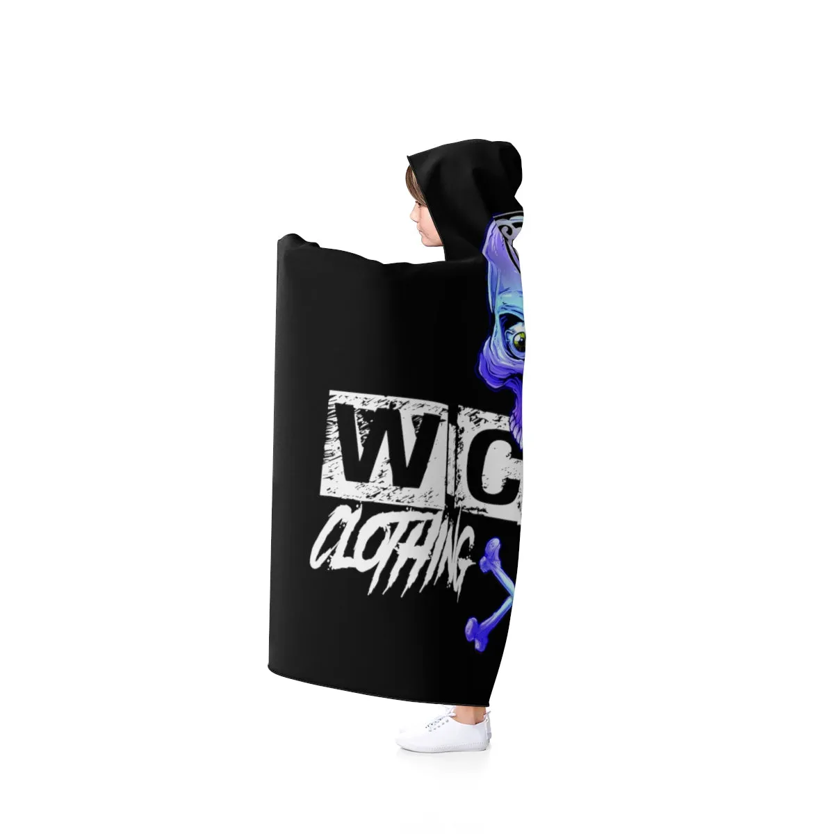 Stay Wild / Skully 1 /Hooded Blanket