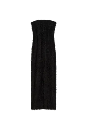Strapless Fil Coupé Dress