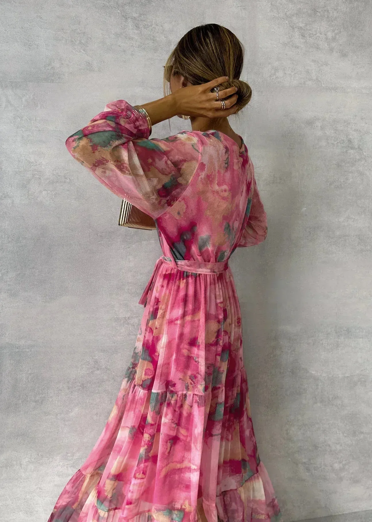 Summer Breeze™ | Women's Long Sleeve Summer Dress | Lightweight Fabric, Casual Fit & Trendy Design