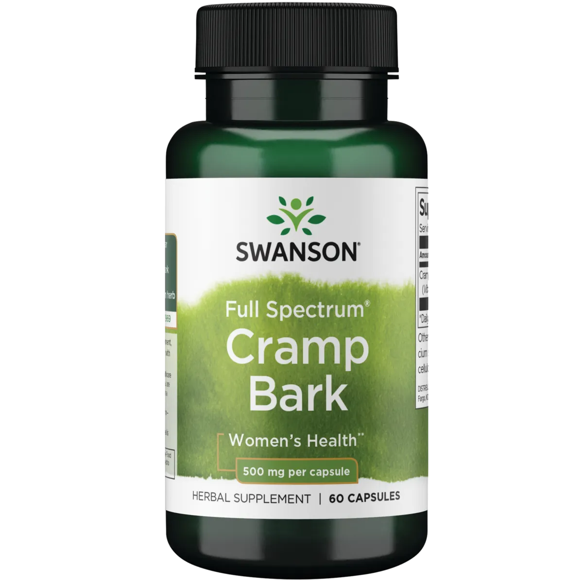 Swanson – Cramp Bark 500mg 60C