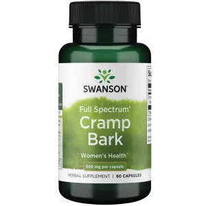 Swanson – Cramp Bark 500mg 60C