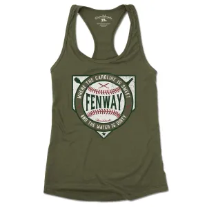 Sweet Caroline Dirty Water Fenway Ladies Tank Top