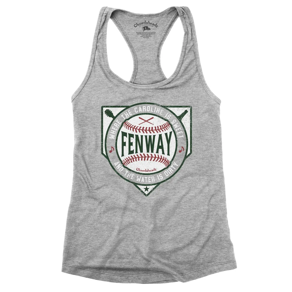 Sweet Caroline Dirty Water Fenway Ladies Tank Top