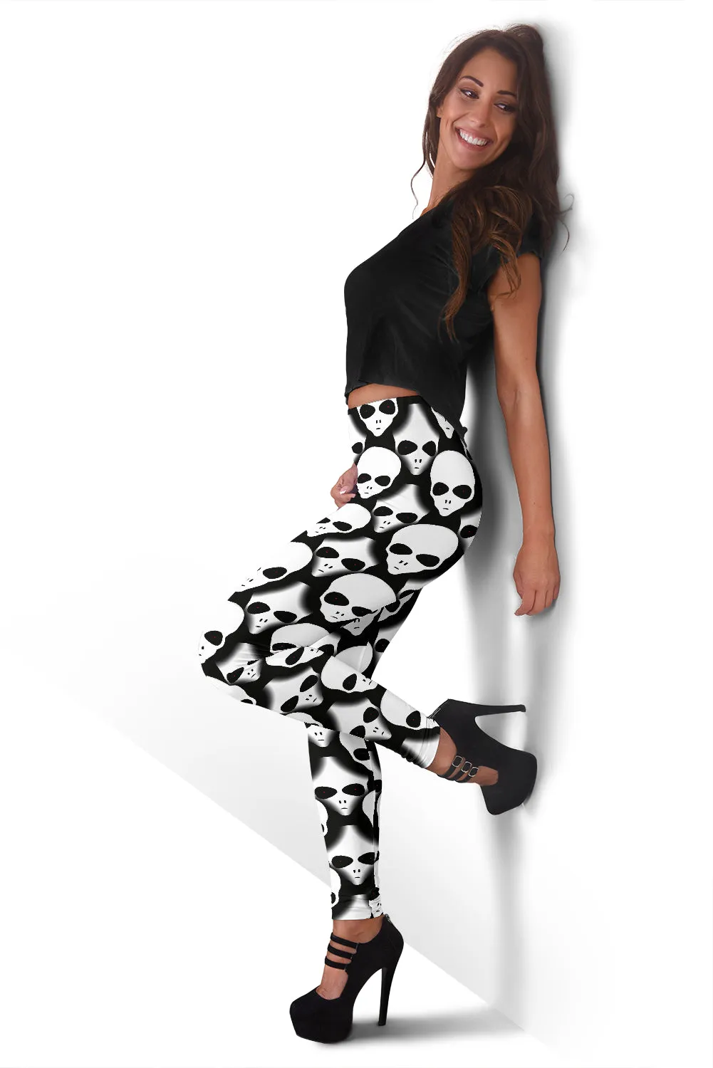Take Me To Your Leader Alien Women's Leggings