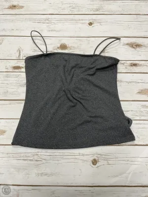 Tank Top By Cme In Grey, Size: L