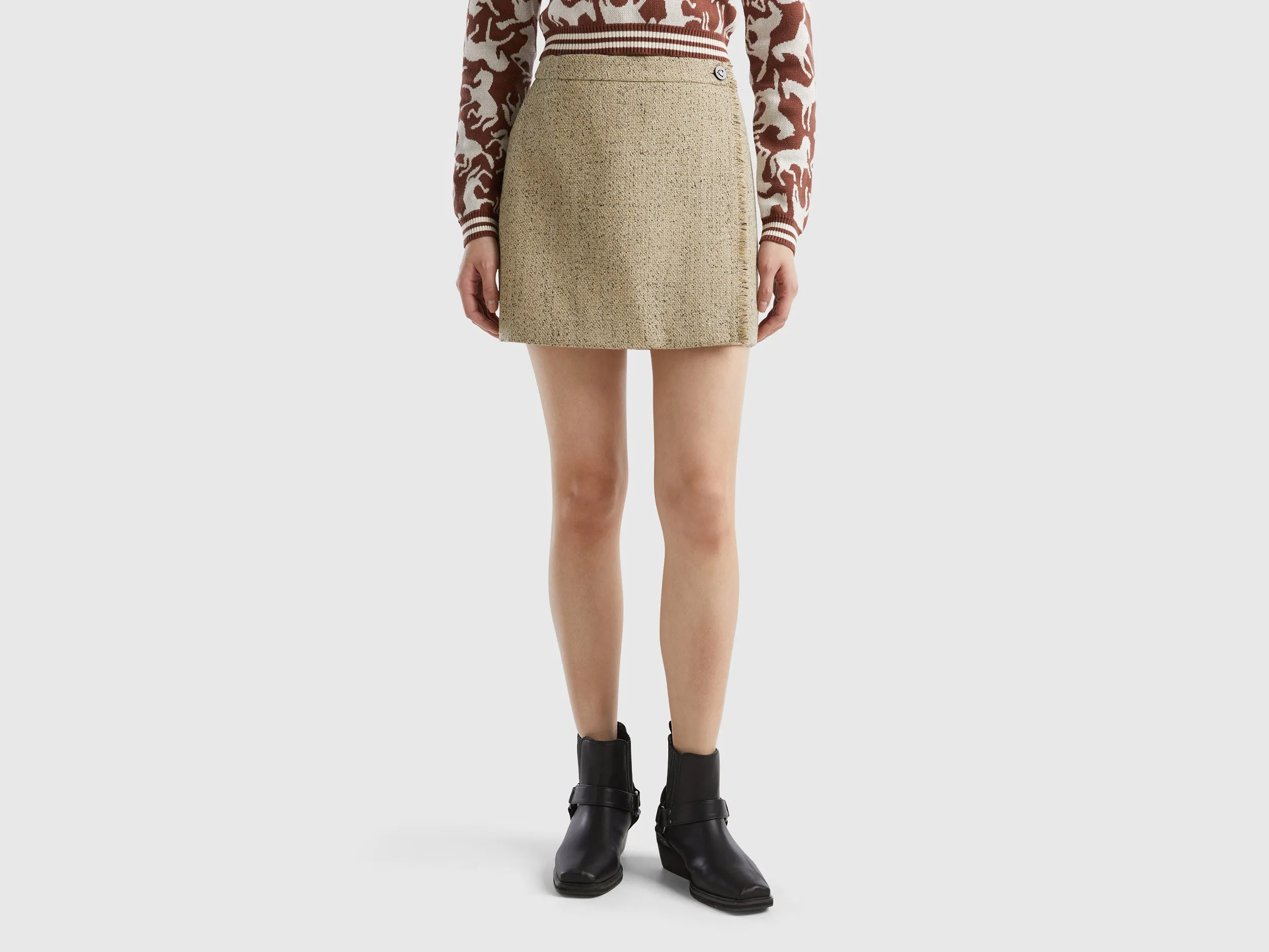 Textured Skirt