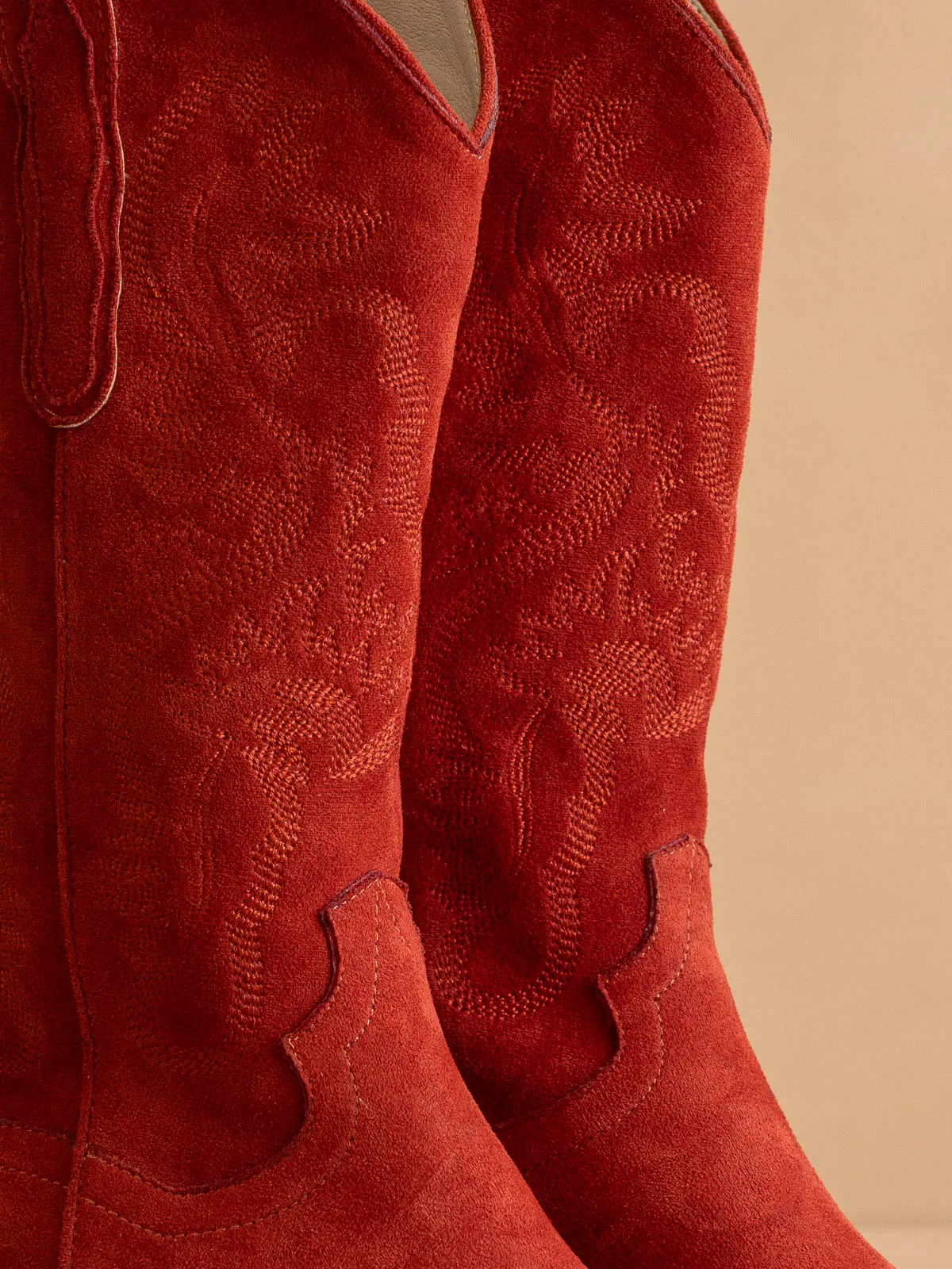 The Amaya | Red Classic Western Boot
