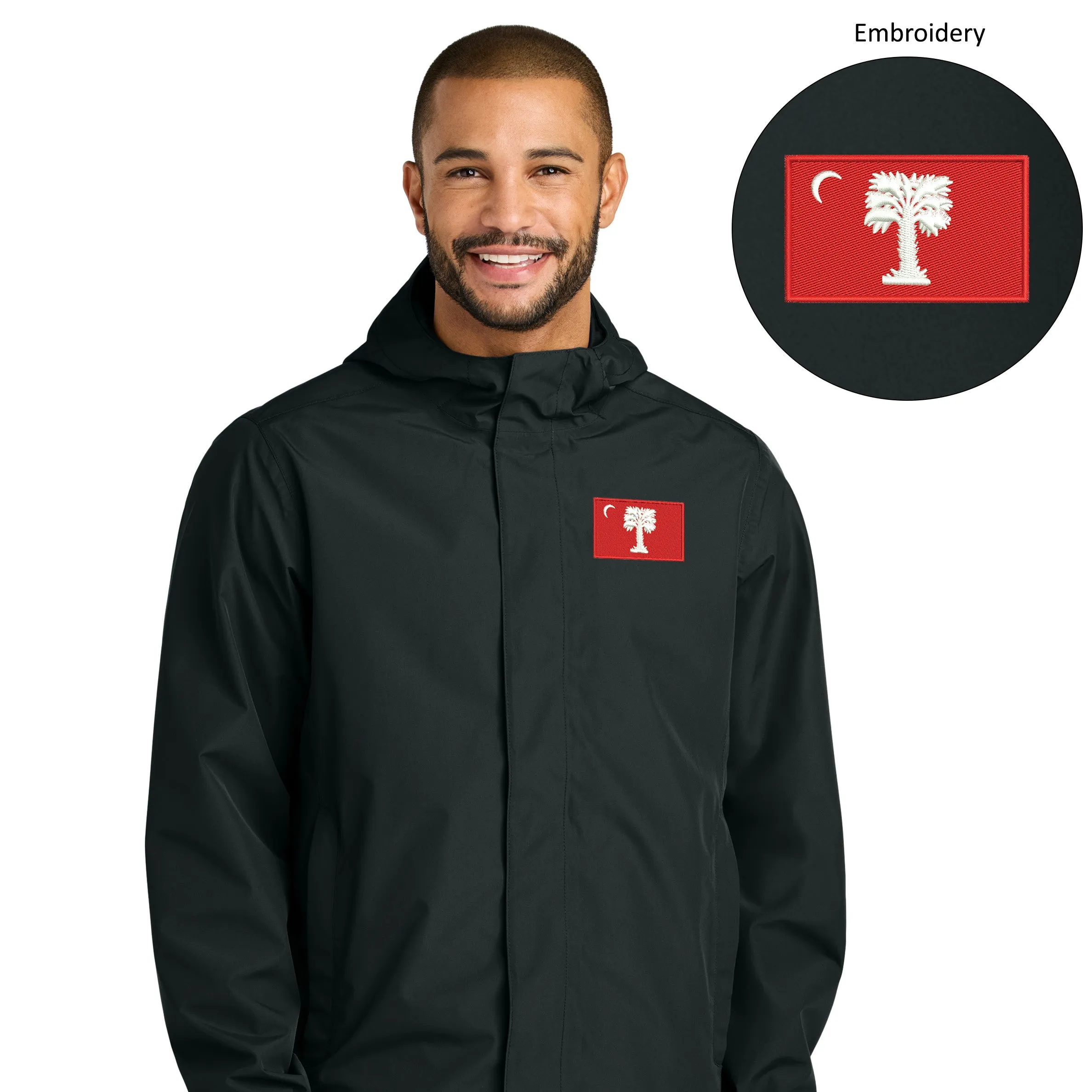 The Citadel, Big Red Flag,  Port Authority® C-FREE® Rain Jacket