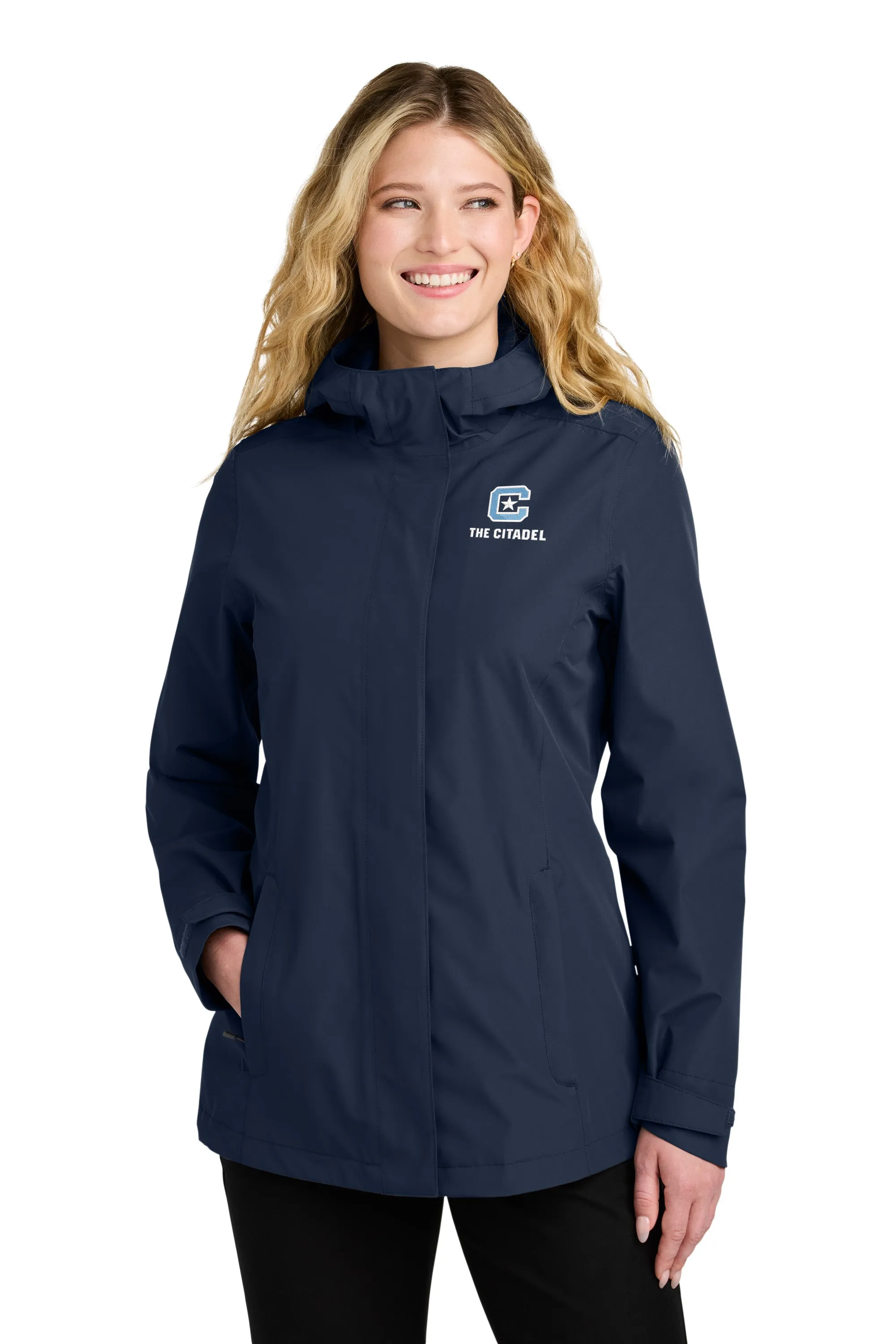 The Citadel C, Port Authority® Women’s C-FREE® Rain Jacket