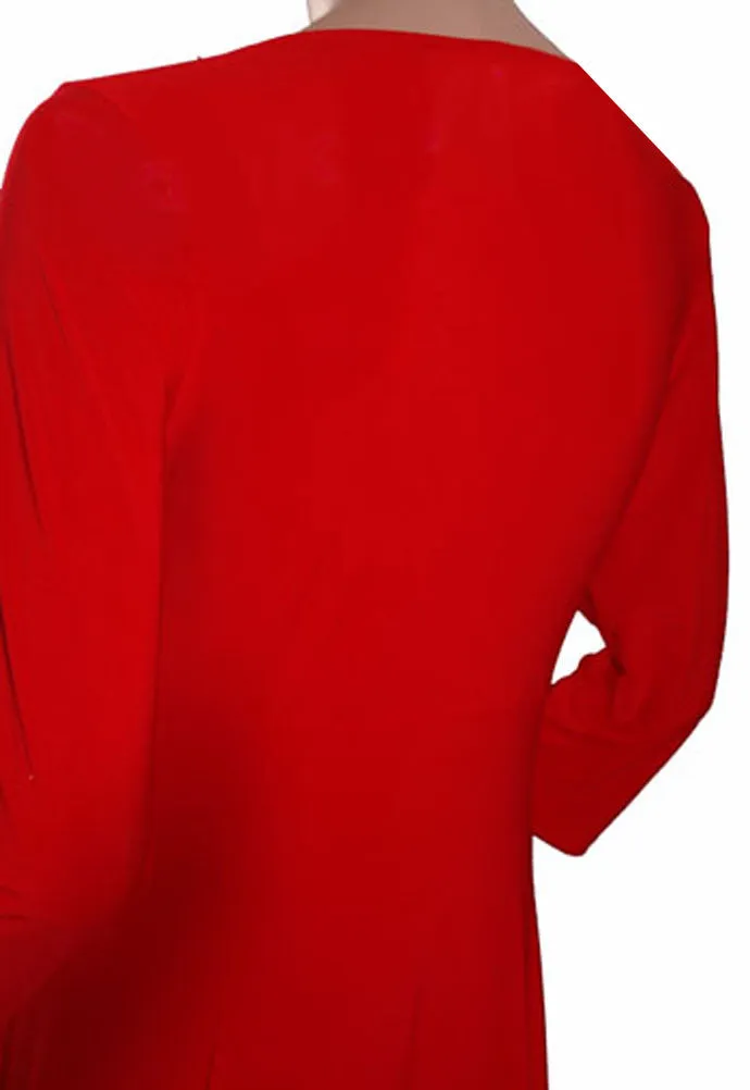 The Classic Red Dress