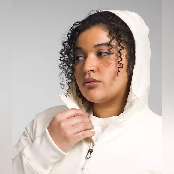 THE NORTH FACE Women's Shelbe Raschel Hoodie Gardenia White XXXL