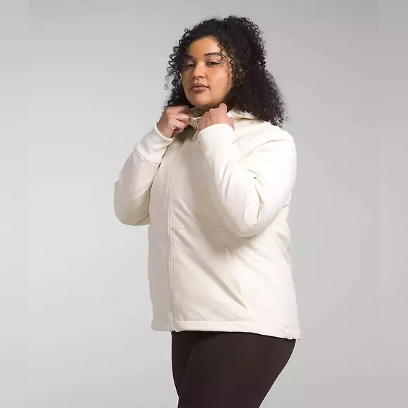 THE NORTH FACE Women's Shelbe Raschel Hoodie Gardenia White XXXL