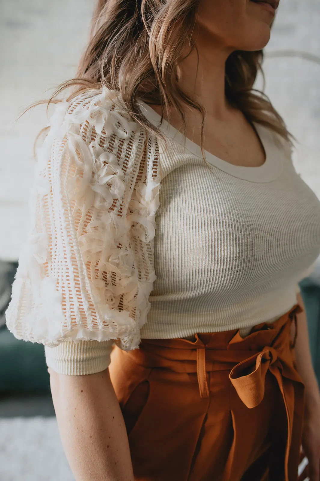 The Reese Knit Top by En Saison
