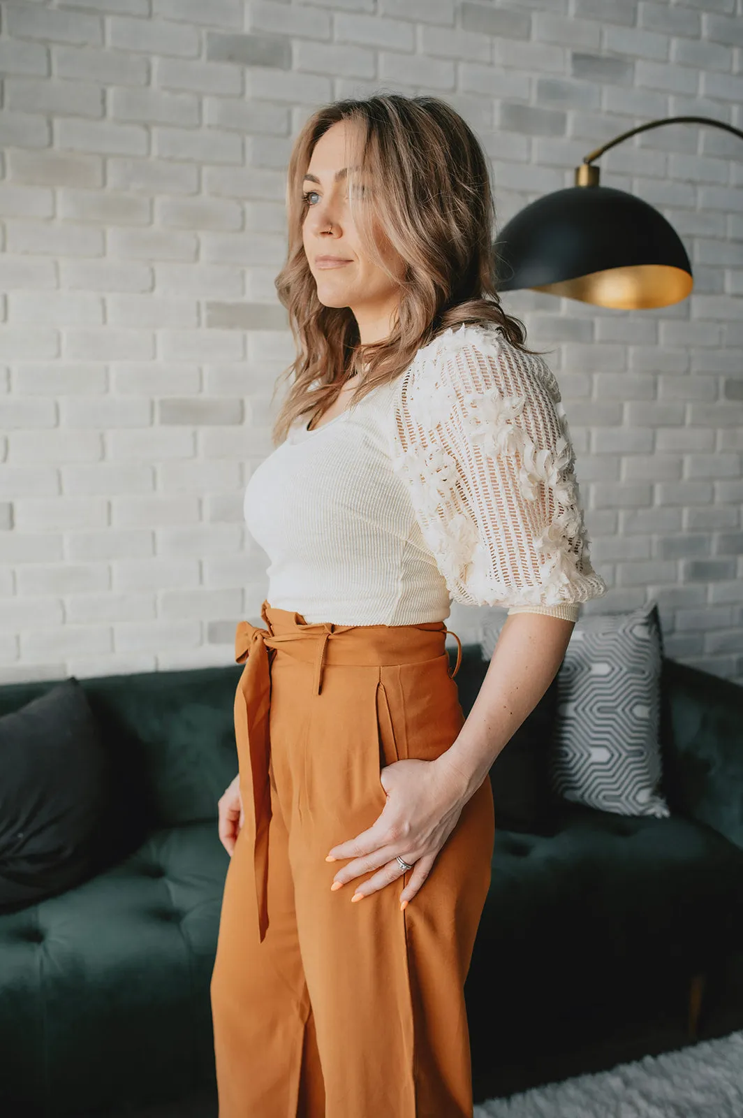The Reese Knit Top by En Saison