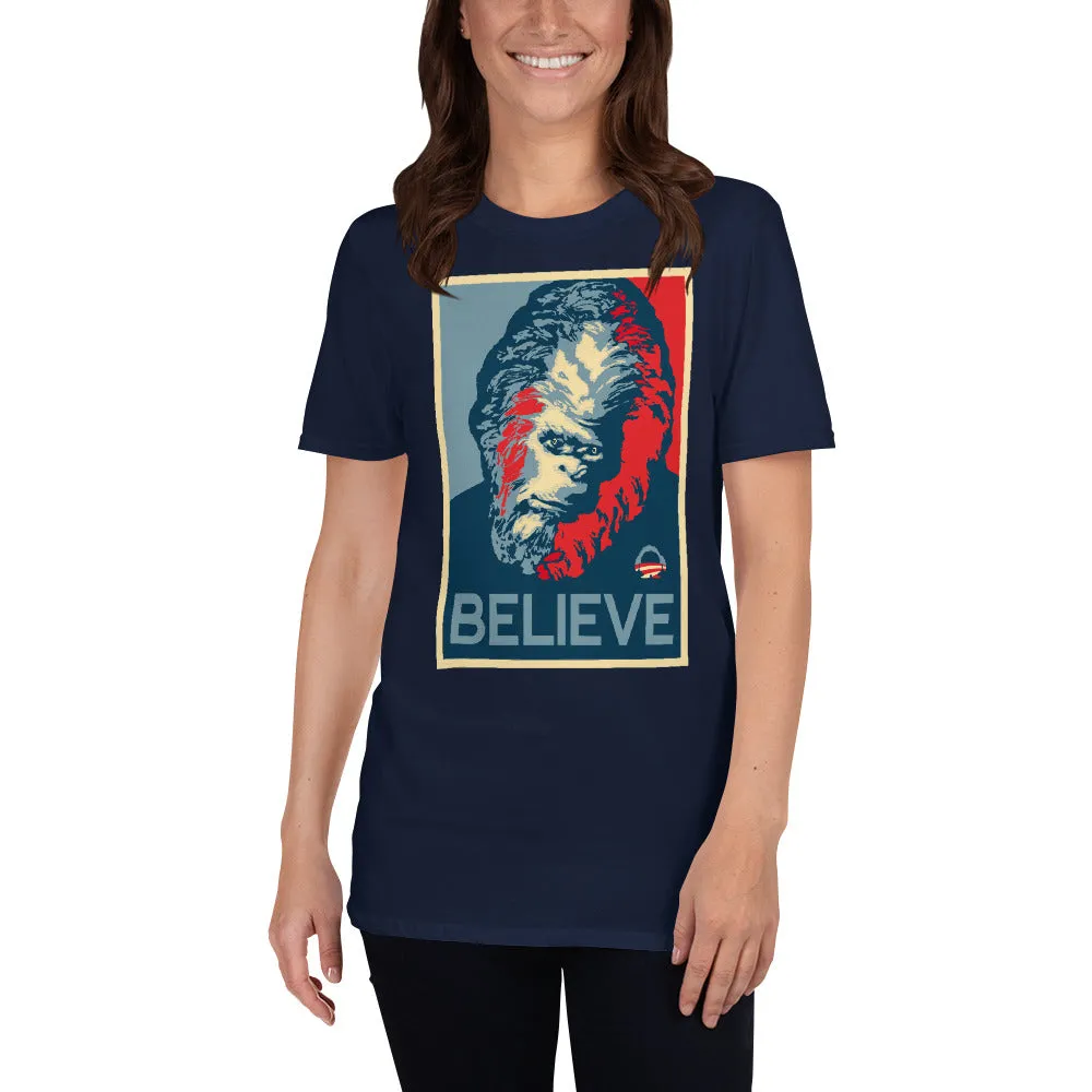 The Sasquatch Believe Women's T-Shirt