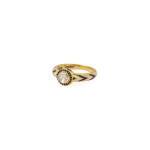 Tila Ring - black & ivory (s7)