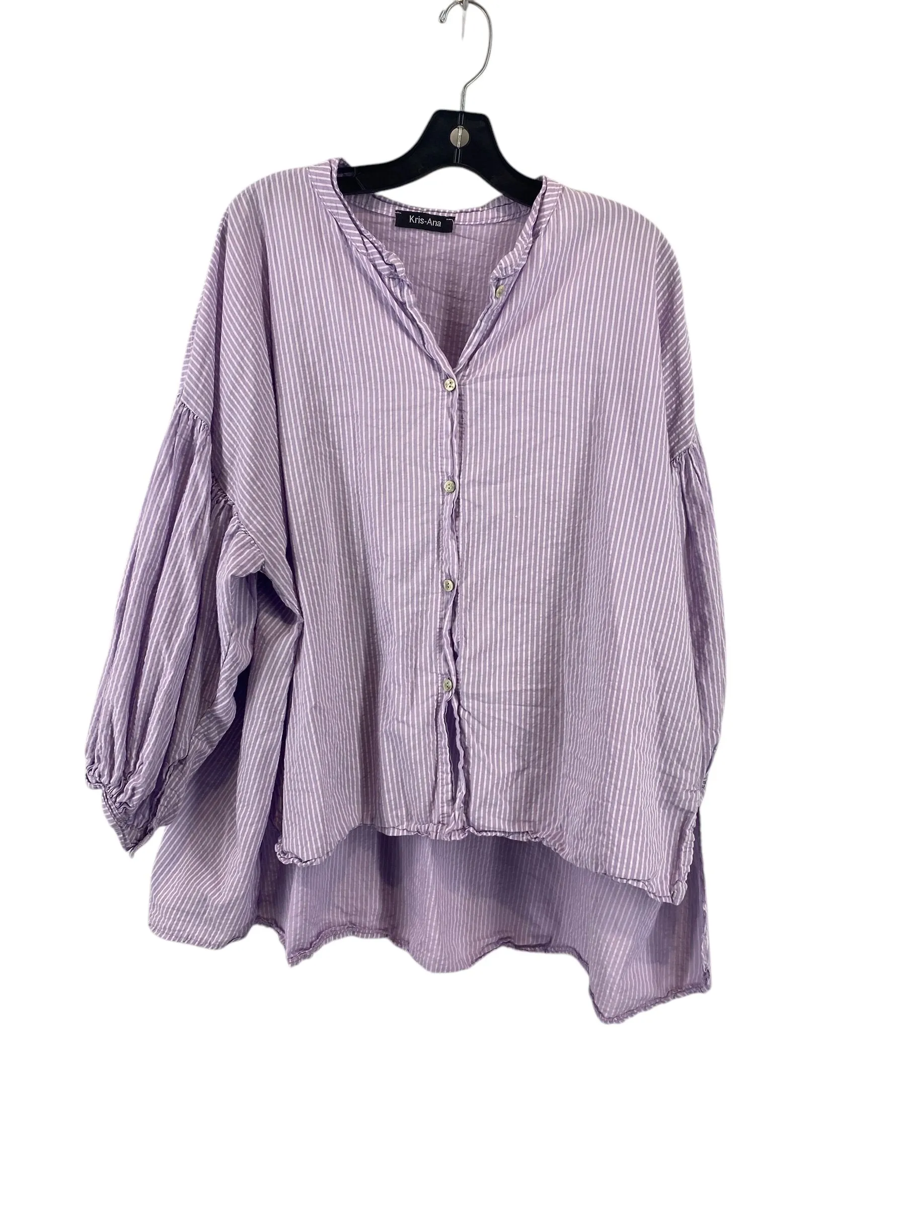 Top 3/4 Sleeve By Clothes Mentor  Size: L