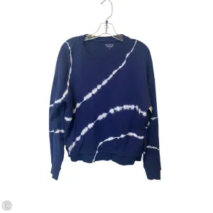 Top Long Sleeve By Athleta In Blue, Size: S